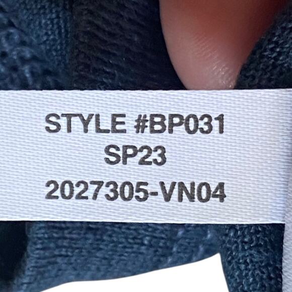 J. Crew Boxy roll cuff linen Short Sleeve T-Shirt Size Small Navy blue - Picture 3 of 6